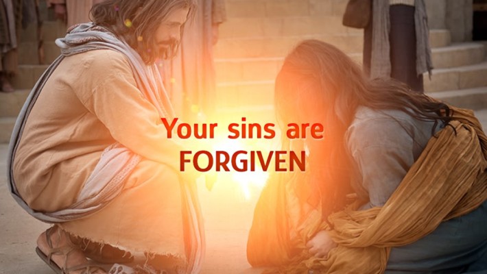 Son/Daughter! Be Of Good Cheer; Thy Sins Be Forgiven Thee!