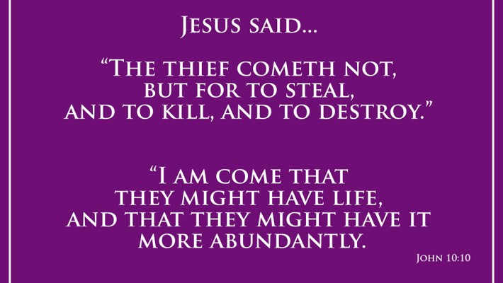I Come That They May Have Life
